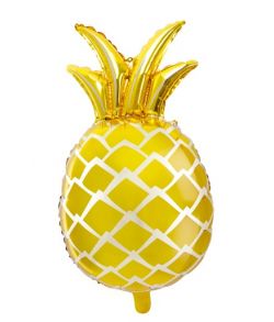Flot guld ananas folie ballon.