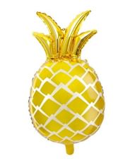 Flot guld ananas folie ballon.