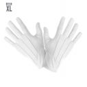Hvide handsker XL