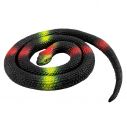 Farverig Python slange i gummi.