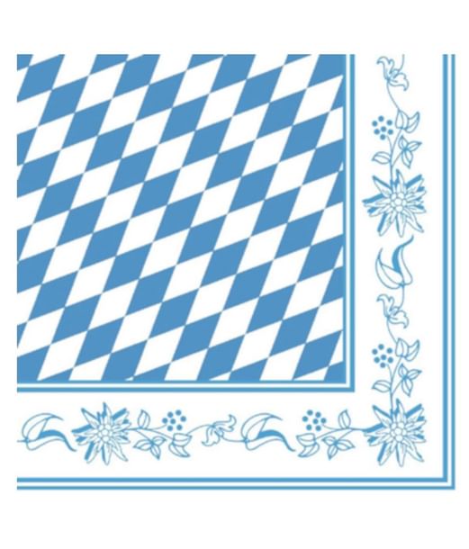 Flotte Airlaid Oktoberfest servietter i god kvalitet.