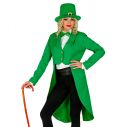 Flot grøn dame svalehale jakke Sankt Patricks dag den 17. marts.