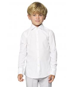 Hvid skjorte til drenge fra Opposuits.