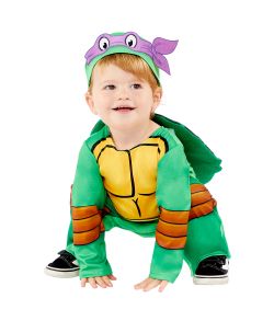 Flot Ninja Turtles kostume til babyer og små børn.
