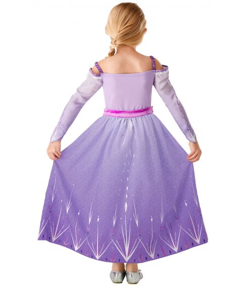 Køb flot Elsa kjole med kappe til børn fra filmen her - Fest & Farver