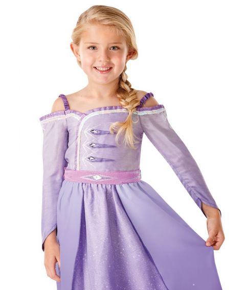 Køb flot Elsa kjole kappe til børn fra filmen her - Fest & Farver