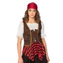 Pirat kostume til piger størrelse 14 - 16 år.