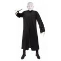 Lord Voldemort kostume med sort kappe til voksne.