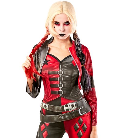 Køb Harley Quinn SSQ2 jumpsuit til voksne med gratis porto - Fest &
