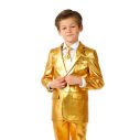 Guld jakkesætte til drenge str. 98 - 128 cm