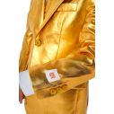 Guld jakkesætte til teens str. 140 - 176 cm