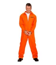 County Jail Inmate - Fangedragt kostume til voksne