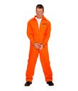 Orange fangedragt kostume til voksne