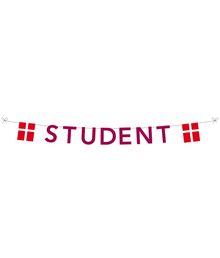 Guirlande STUDENT rød 