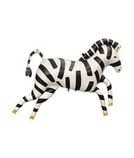 Folieballon Zebra 