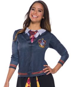 Harry Potter t-shirt med Gryffindor uniform tryk.