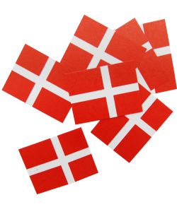 Danske strøflag 150 stk.