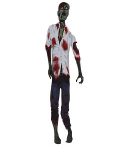 Uhyggelig zombie papdekoration på 150 cm. 