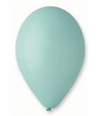 Flot aqua blå ballon i latex.
