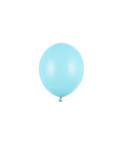 Pastel lyseblå balloner 100 stk 12 cm