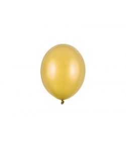 Metallic Guld balloner 100 stk 12 cm