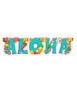 Aloha guirlande 80 cm.