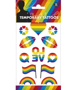 Flotte pride rainbow tattoo