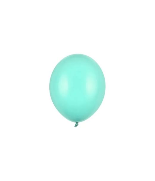 Pastel lys mint 100 stk 12 cm