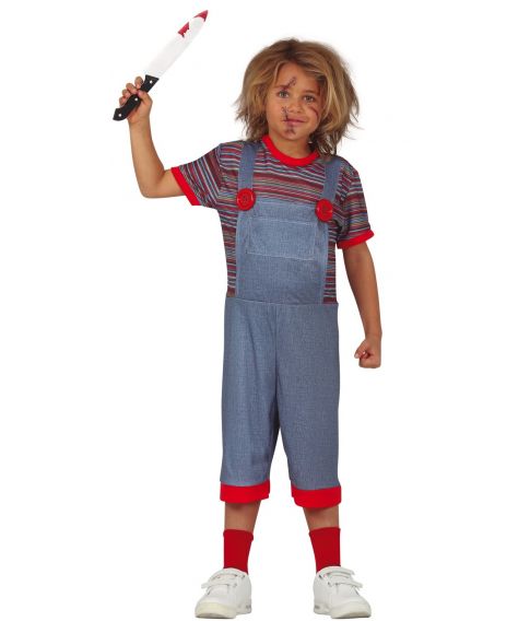 Killer doll kostume til Chucky udklædningen.