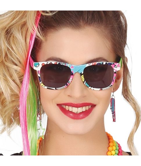 Køb solbriller til 80er udklædningen - Porto fra kun kr - Fest & Farver