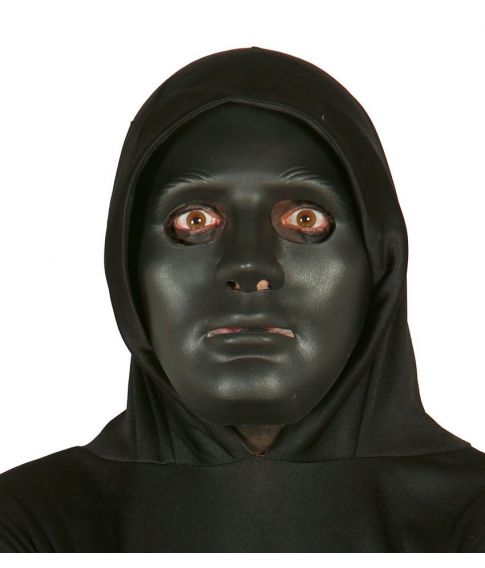 Billig sort maske til udklædning.
