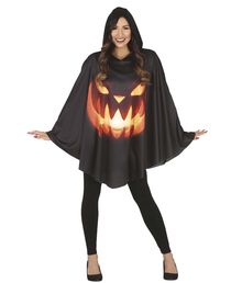 Græskar poncho