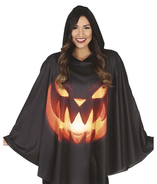 Græskar poncho