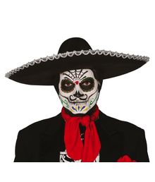 Sort sombrero, 55 cm