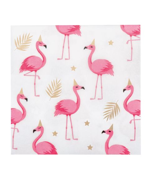 Løse ustabil hævn Køb servietter med flamingoer - Porto fra kun 29 kr - Fest & Farver