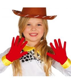 Røde handsker, barn.