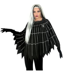 Spindelvæv poncho.