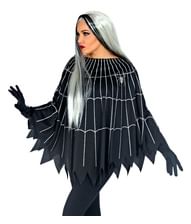 Spindelvæv poncho.