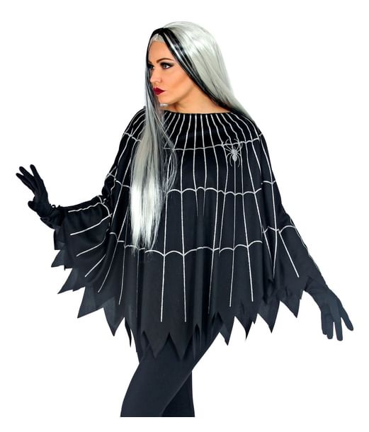 Spindelvæv poncho.