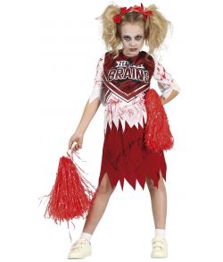Zombie cheerleader kostume.