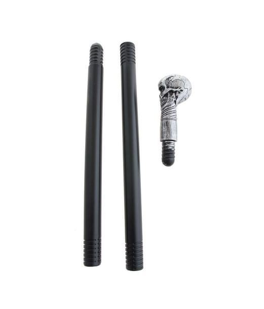 Stok med kranie 100 cm.