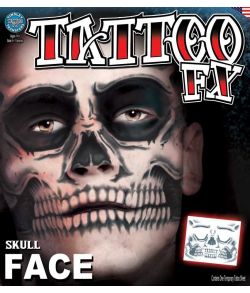 Skull Face tatovering.