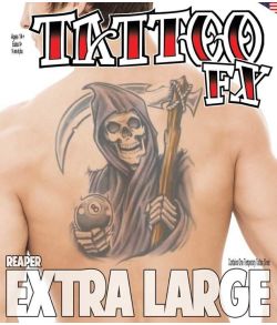 Reaper XL tatovering.