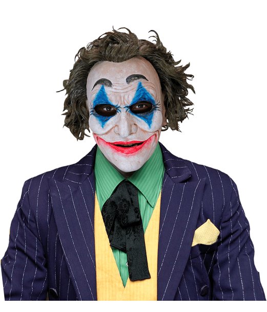 Crazy jack clown maske.