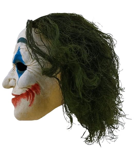 Crazy jack clown maske.