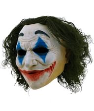 Crazy jack clown maske.