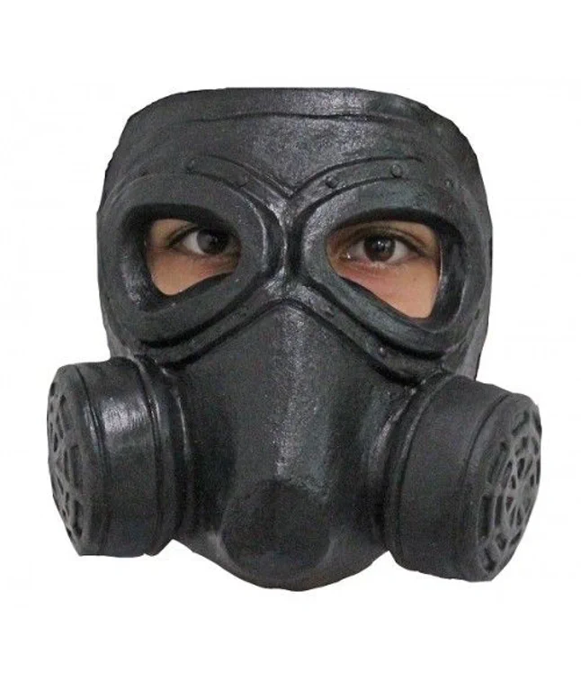 Gasmaske i latex