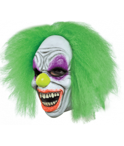 Wild neon clown maske