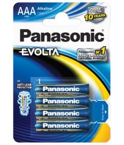 Panasonic EVOiA batteri AAA.