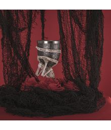 Laset stof til halloween.